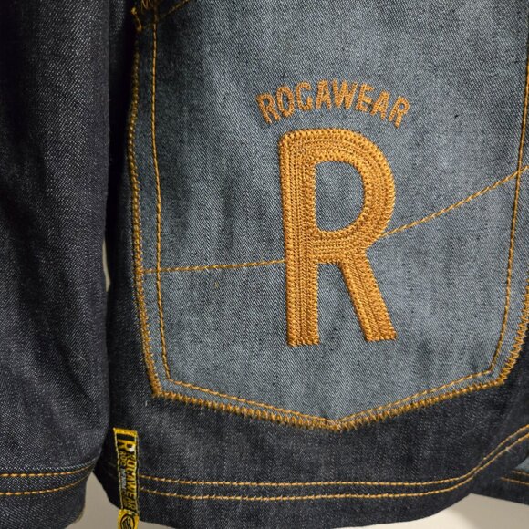 Rocawear oversized denim jacket - Vingtage Y2K - Picture 3 of 8